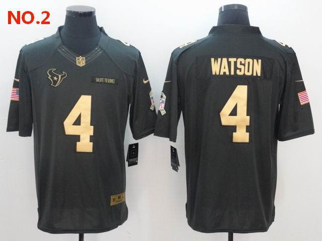 Houston Texans#4 Deshaun Watson Men's Nike Jersey NO.2;